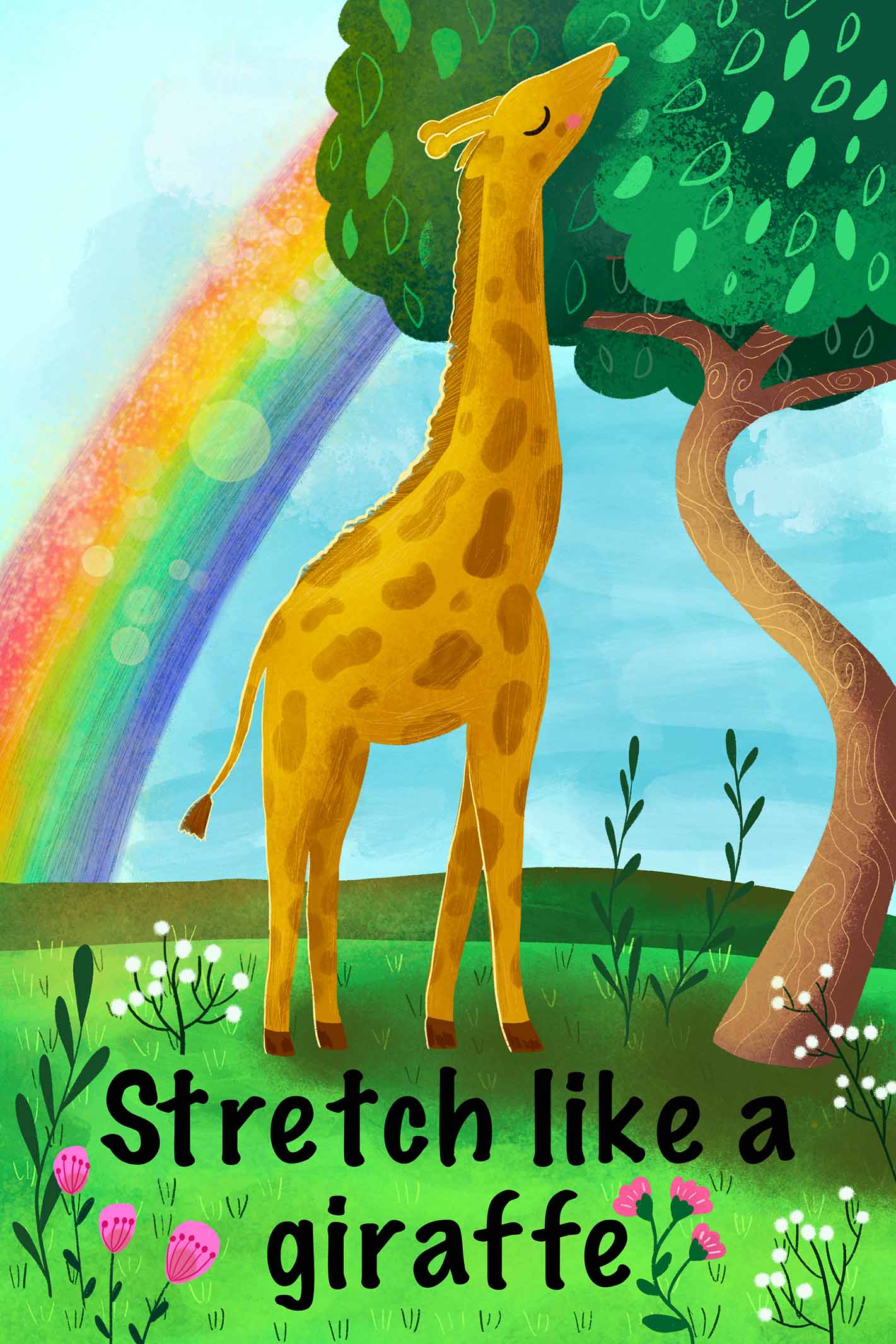 giraffe card